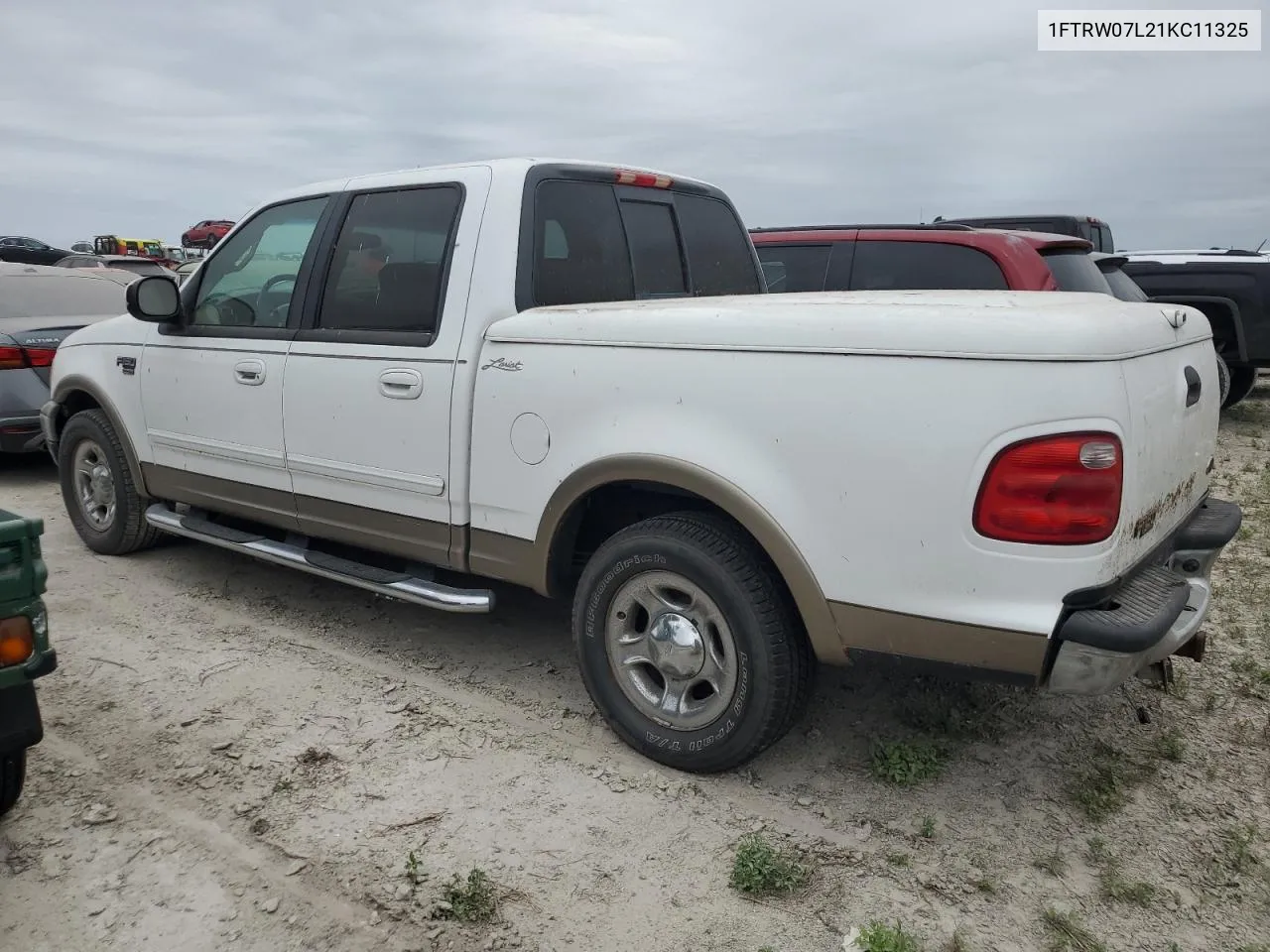 2001 Ford F150 Supercrew VIN: 1FTRW07L21KC11325 Lot: 75566394