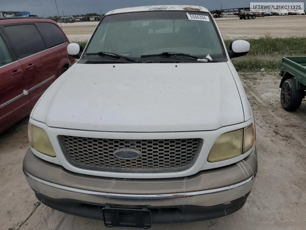 2001 Ford F150 Supercrew VIN: 1FTRW07L21KC11325 Lot: 75566394