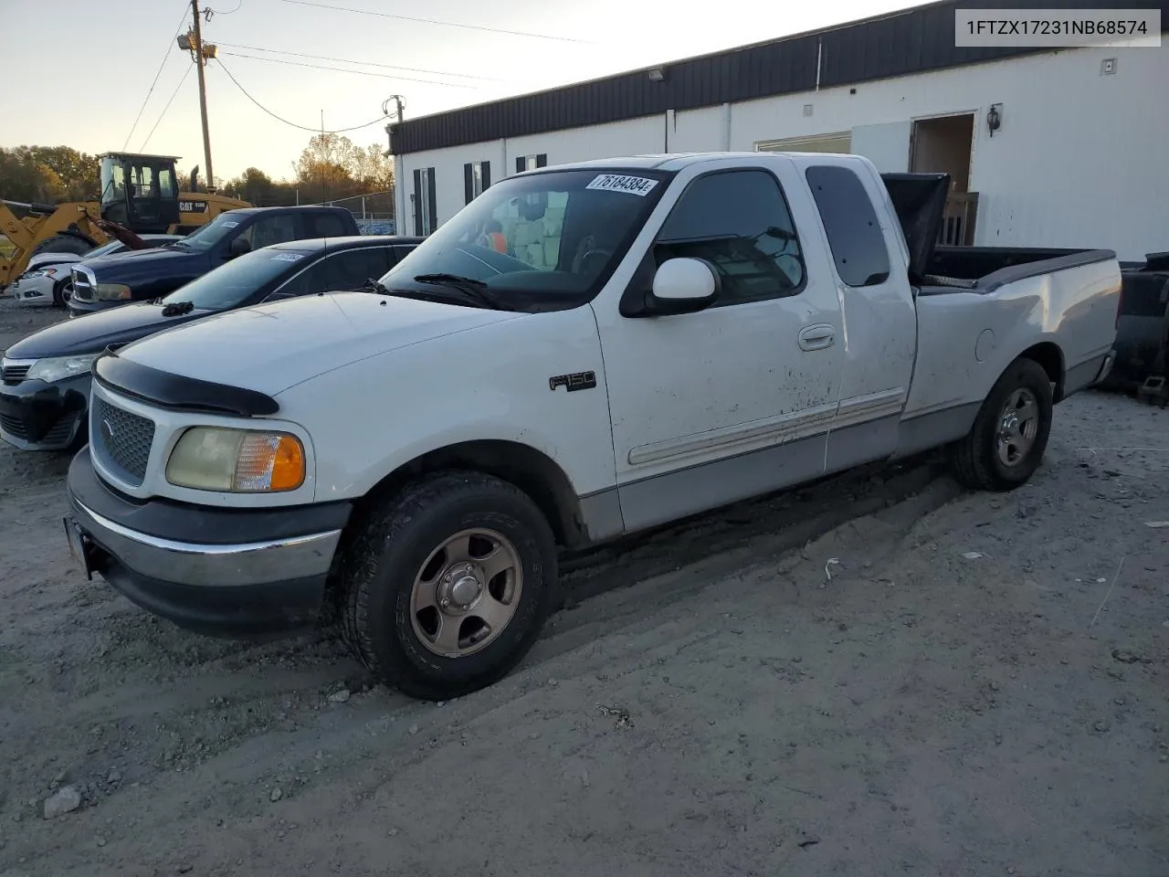 2001 Ford F150 VIN: 1FTZX17231NB68574 Lot: 76184384