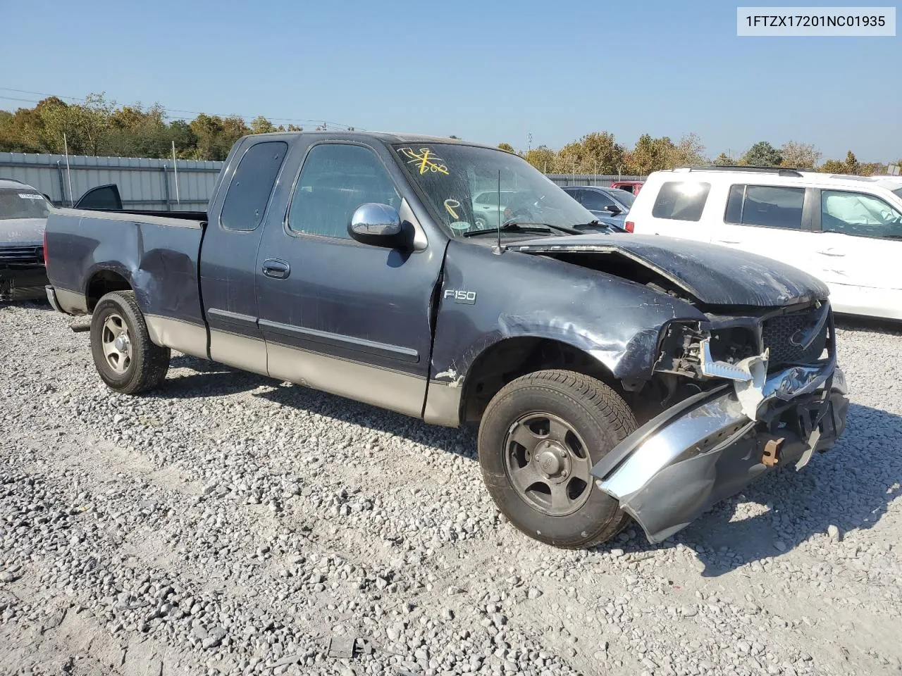 2001 Ford F150 VIN: 1FTZX17201NC01935 Lot: 77642414