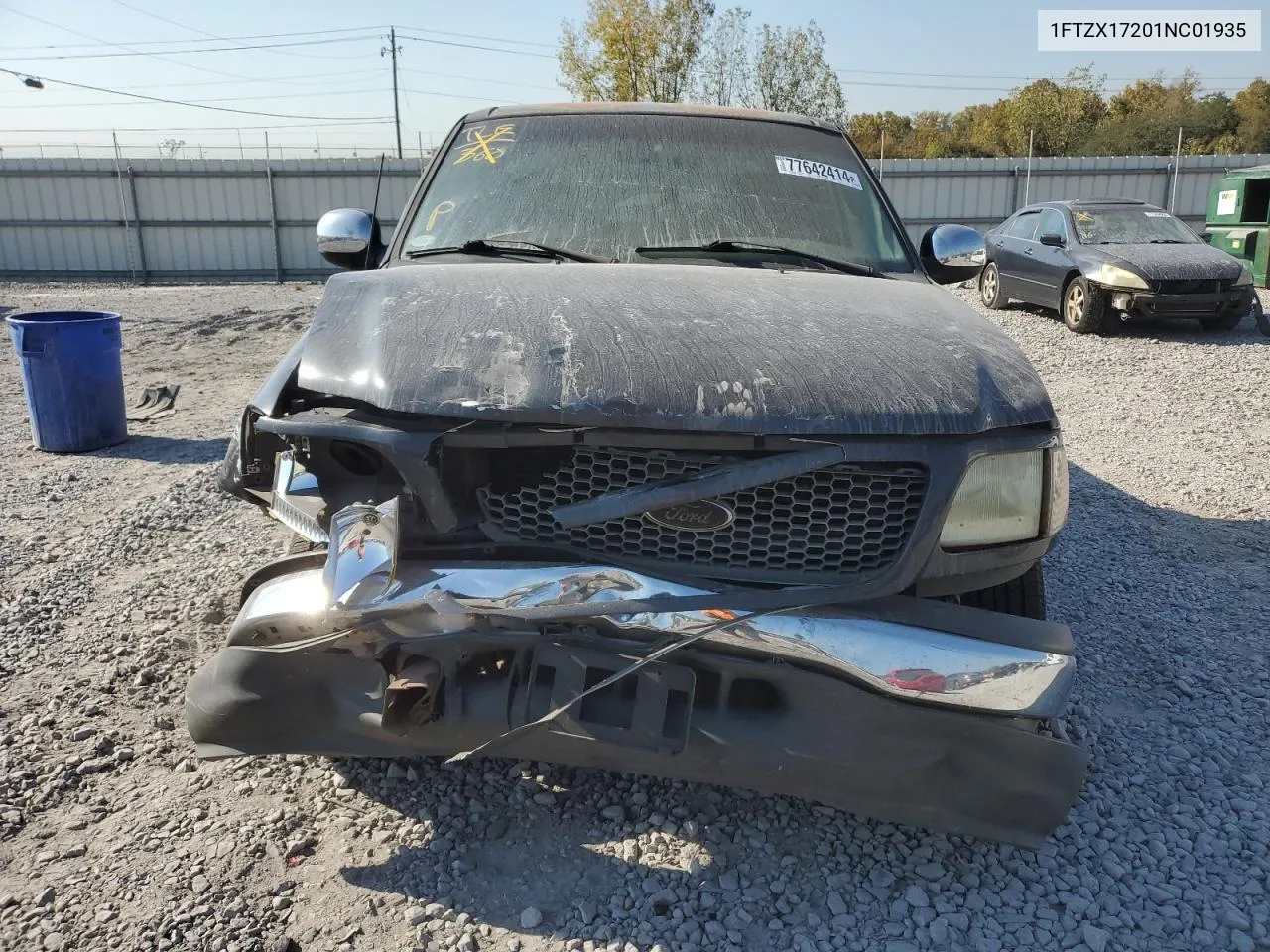 2001 Ford F150 VIN: 1FTZX17201NC01935 Lot: 77642414