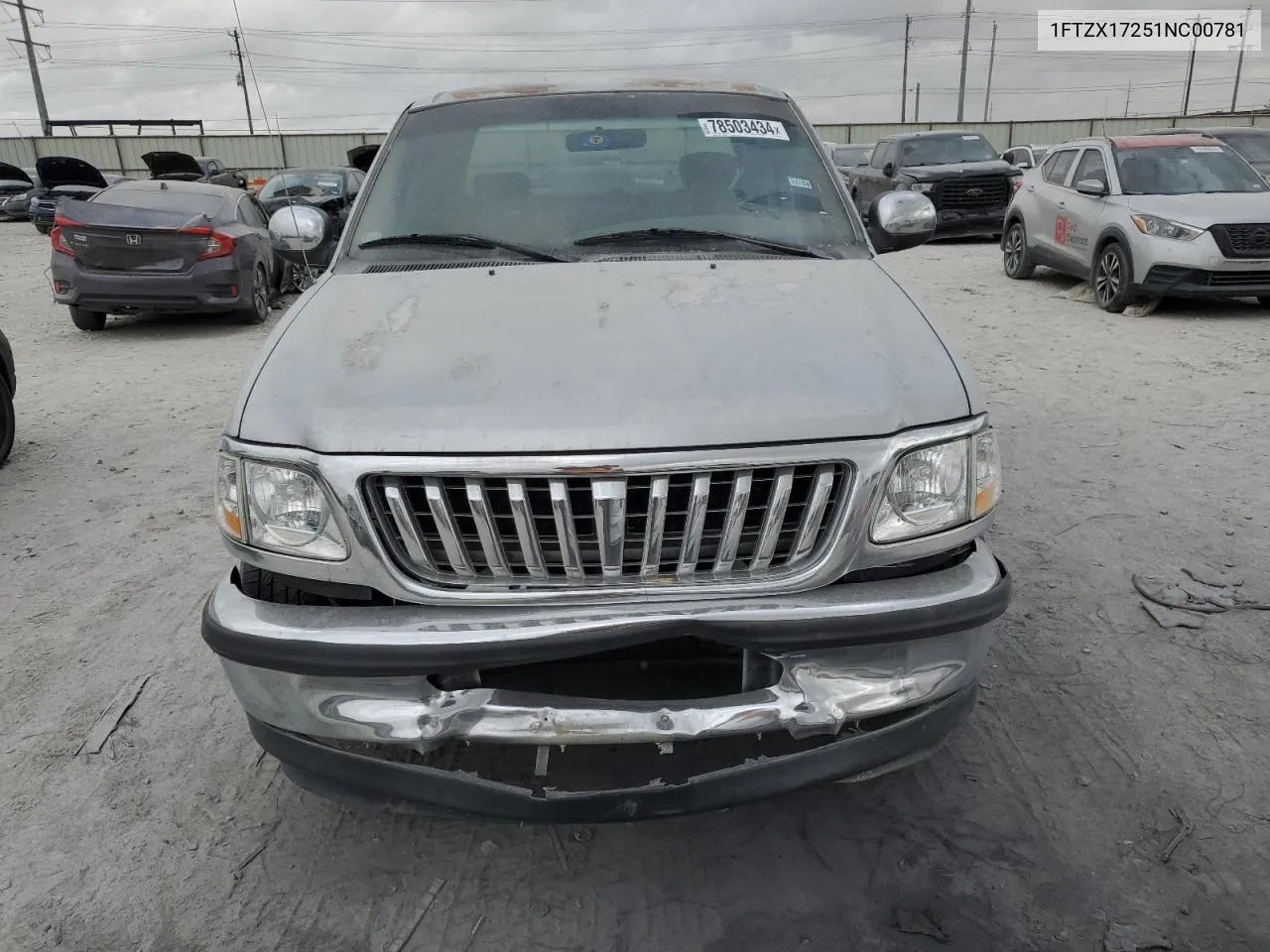 2001 Ford F150 VIN: 1FTZX17251NC00781 Lot: 78503434