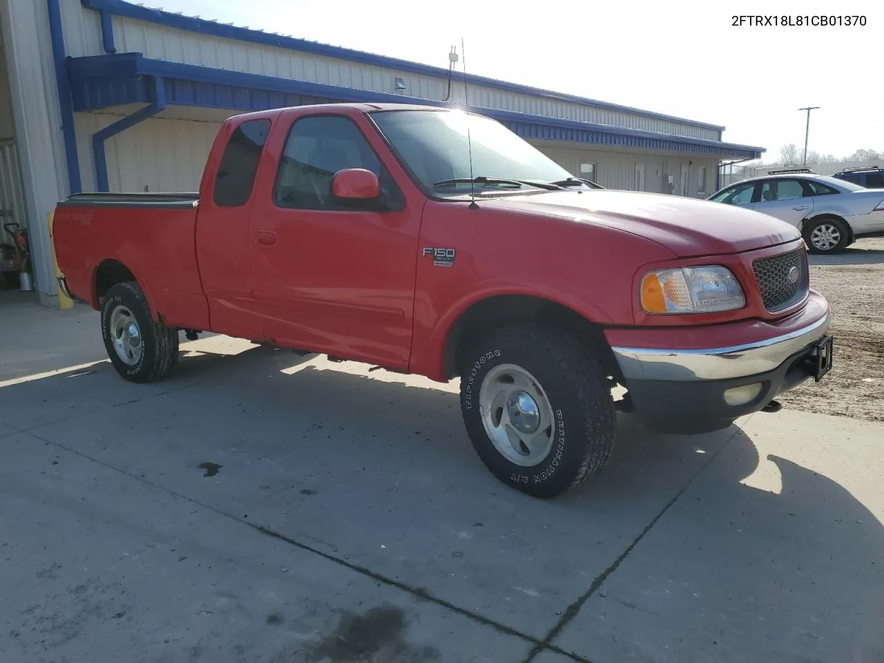 2001 Ford F150 VIN: 2FTRX18L81CB01370 Lot: 78545094