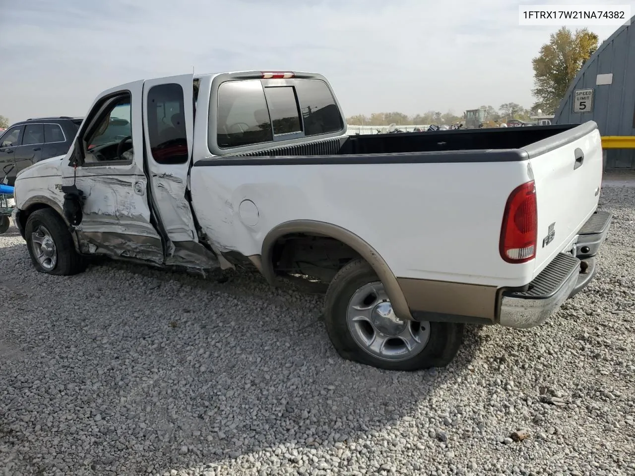 2001 Ford F150 VIN: 1FTRX17W21NA74382 Lot: 78616034