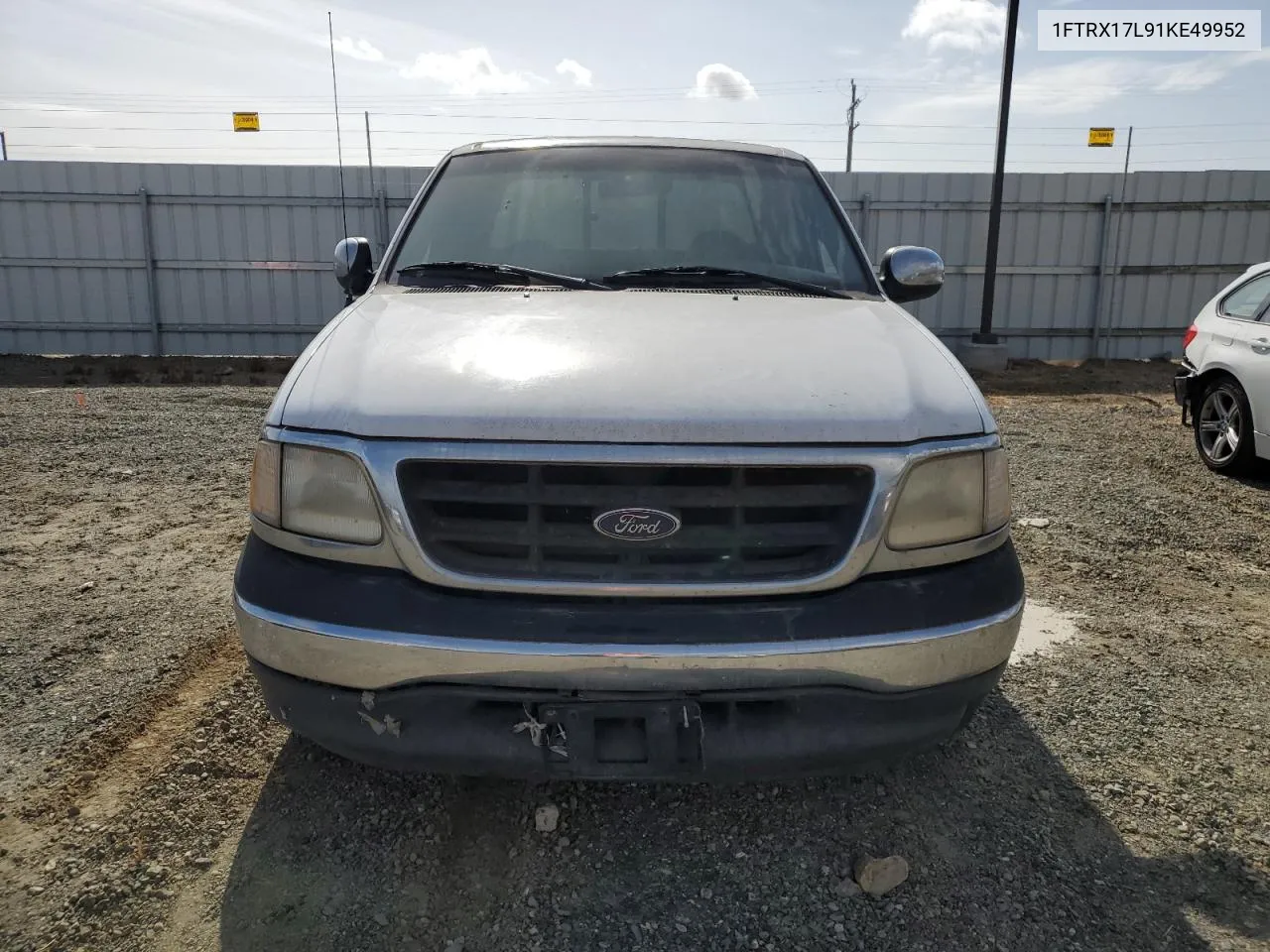 2001 Ford F150 VIN: 1FTRX17L91KE49952 Lot: 78624024