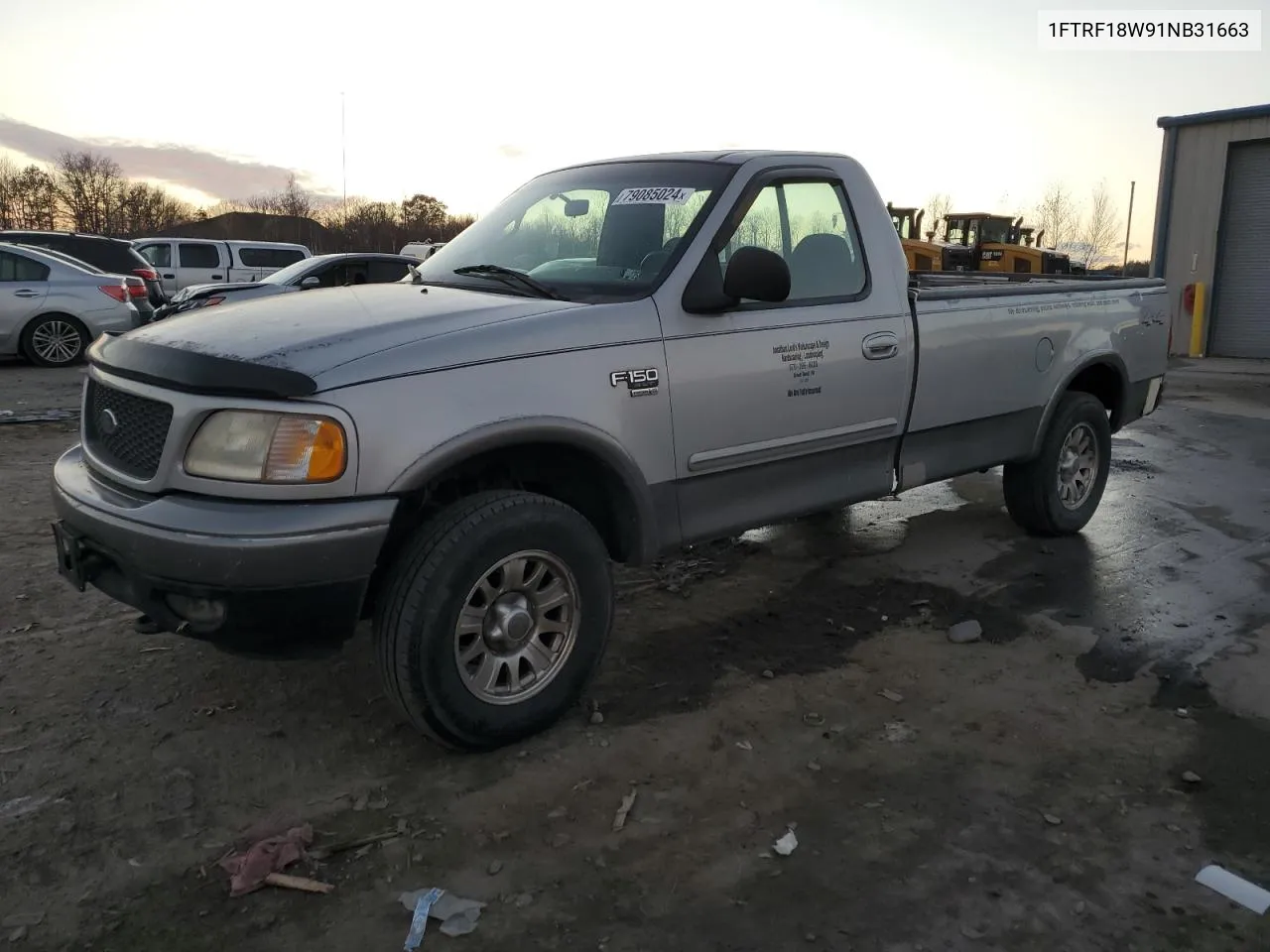 2001 Ford F150 VIN: 1FTRF18W91NB31663 Lot: 79085024