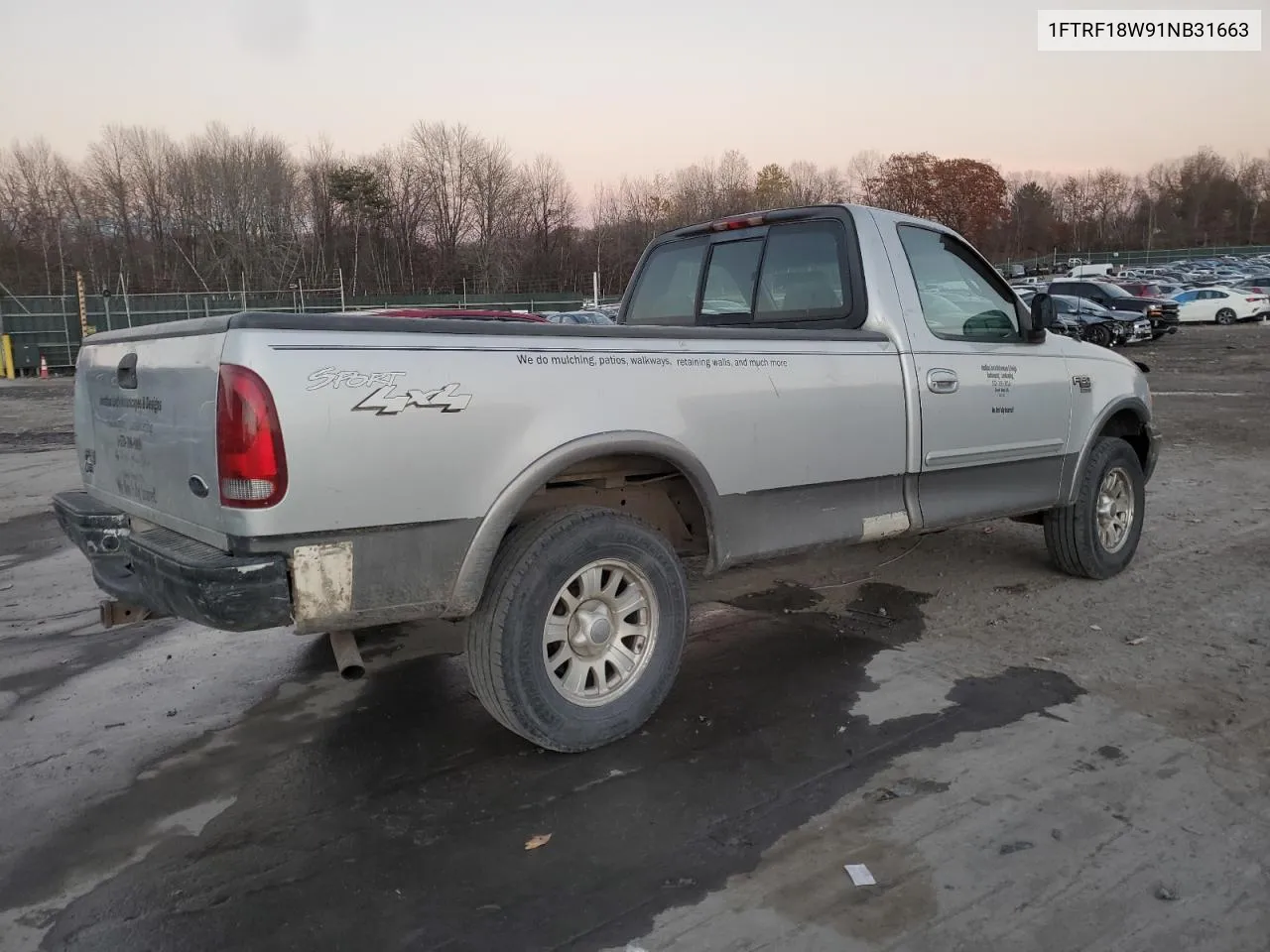 2001 Ford F150 VIN: 1FTRF18W91NB31663 Lot: 79085024