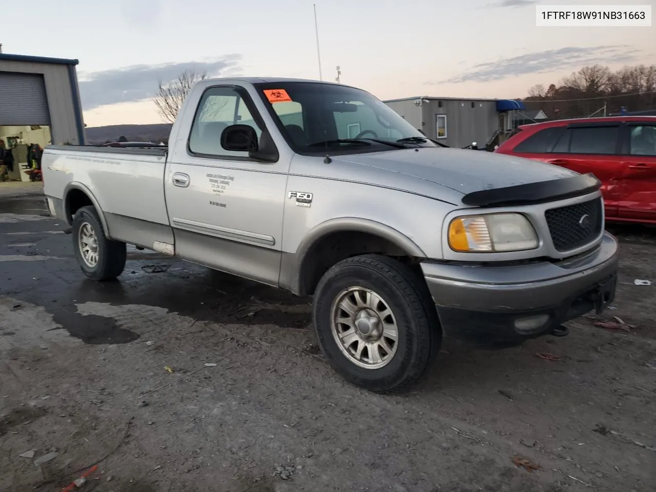 2001 Ford F150 VIN: 1FTRF18W91NB31663 Lot: 79085024