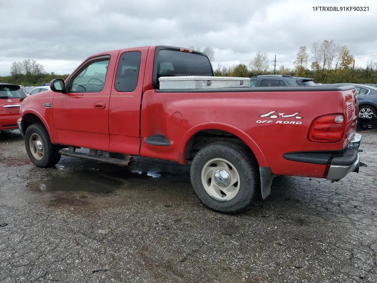 2001 Ford F150 VIN: 1FTRX08L91KF90321 Lot: 79450044