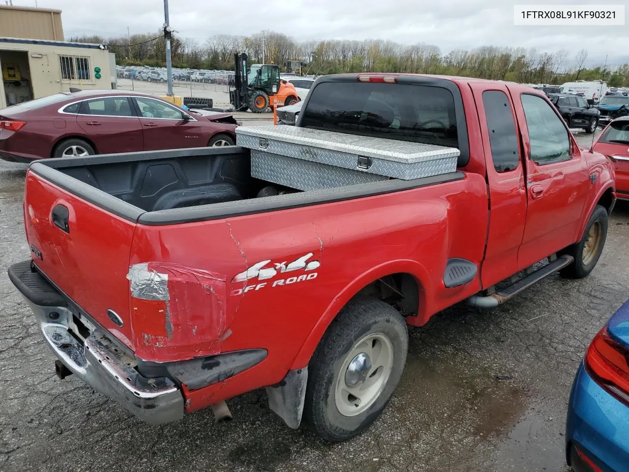 2001 Ford F150 VIN: 1FTRX08L91KF90321 Lot: 79450044