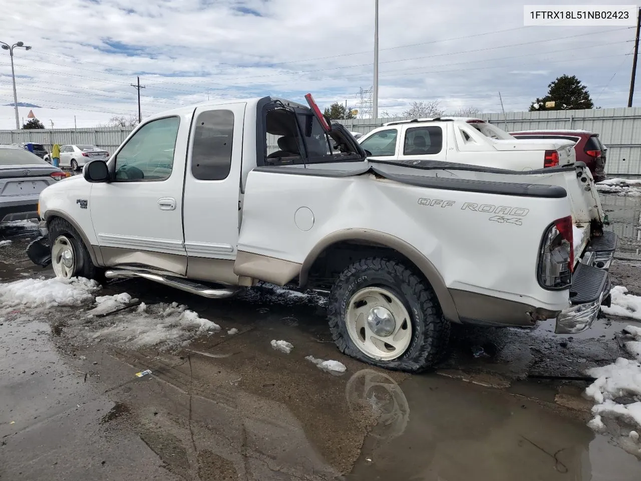 2001 Ford F150 VIN: 1FTRX18L51NB02423 Lot: 79930054