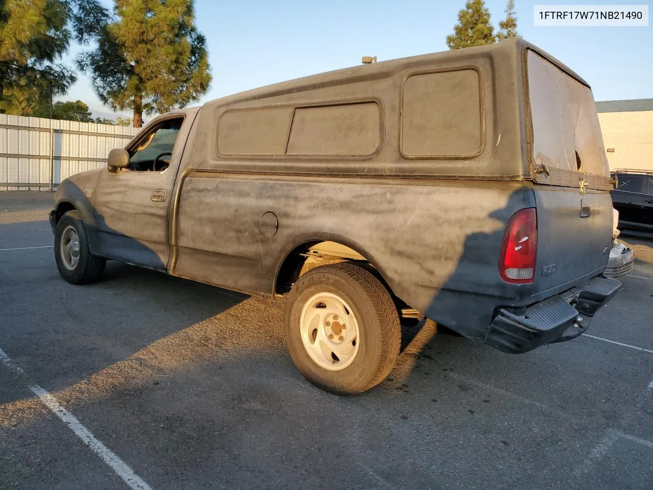 2001 Ford F150 VIN: 1FTRF17W71NB21490 Lot: 80380004