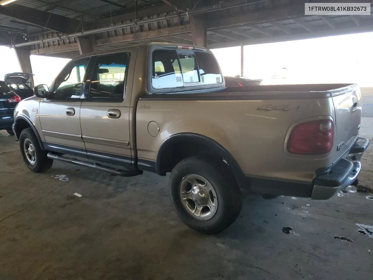 2001 Ford F150 Supercrew VIN: 1FTRW08L41KB32673 Lot: 80585794