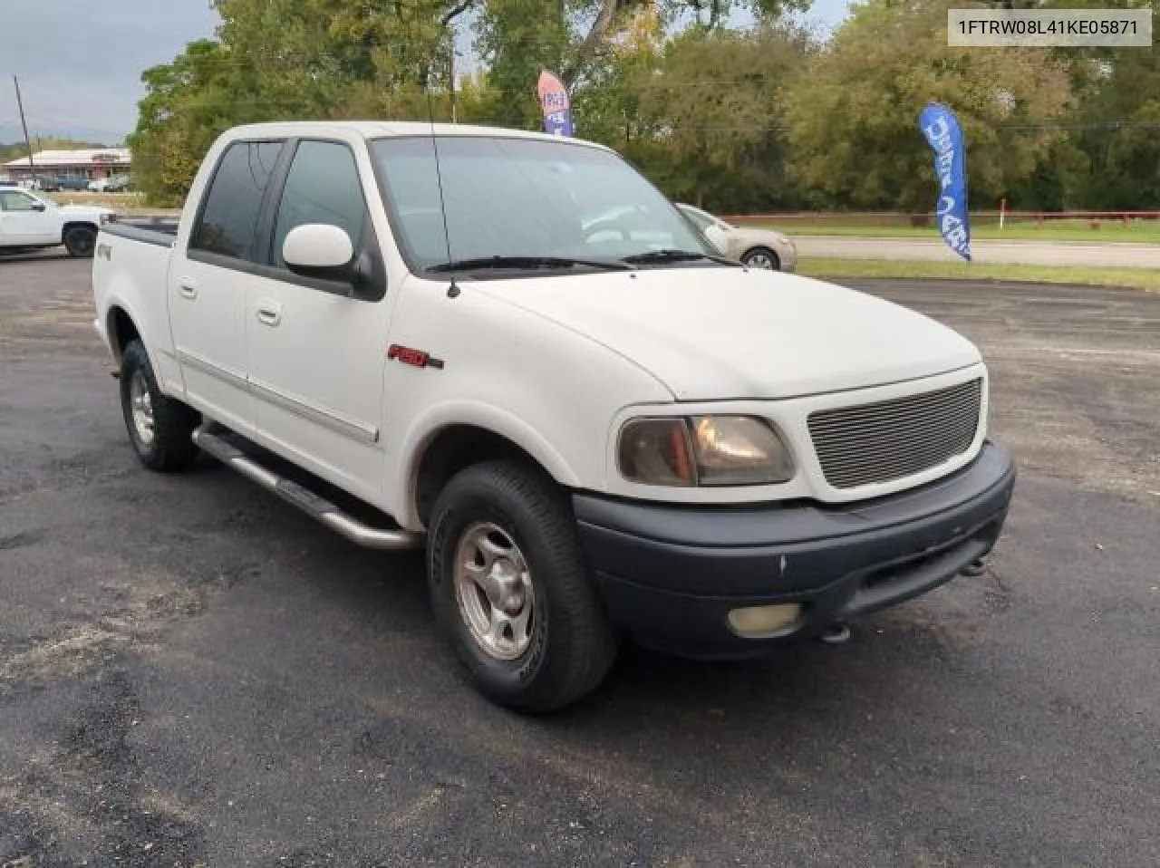 2001 Ford F150 Supercrew VIN: 1FTRW08L41KE05871 Lot: 81173854