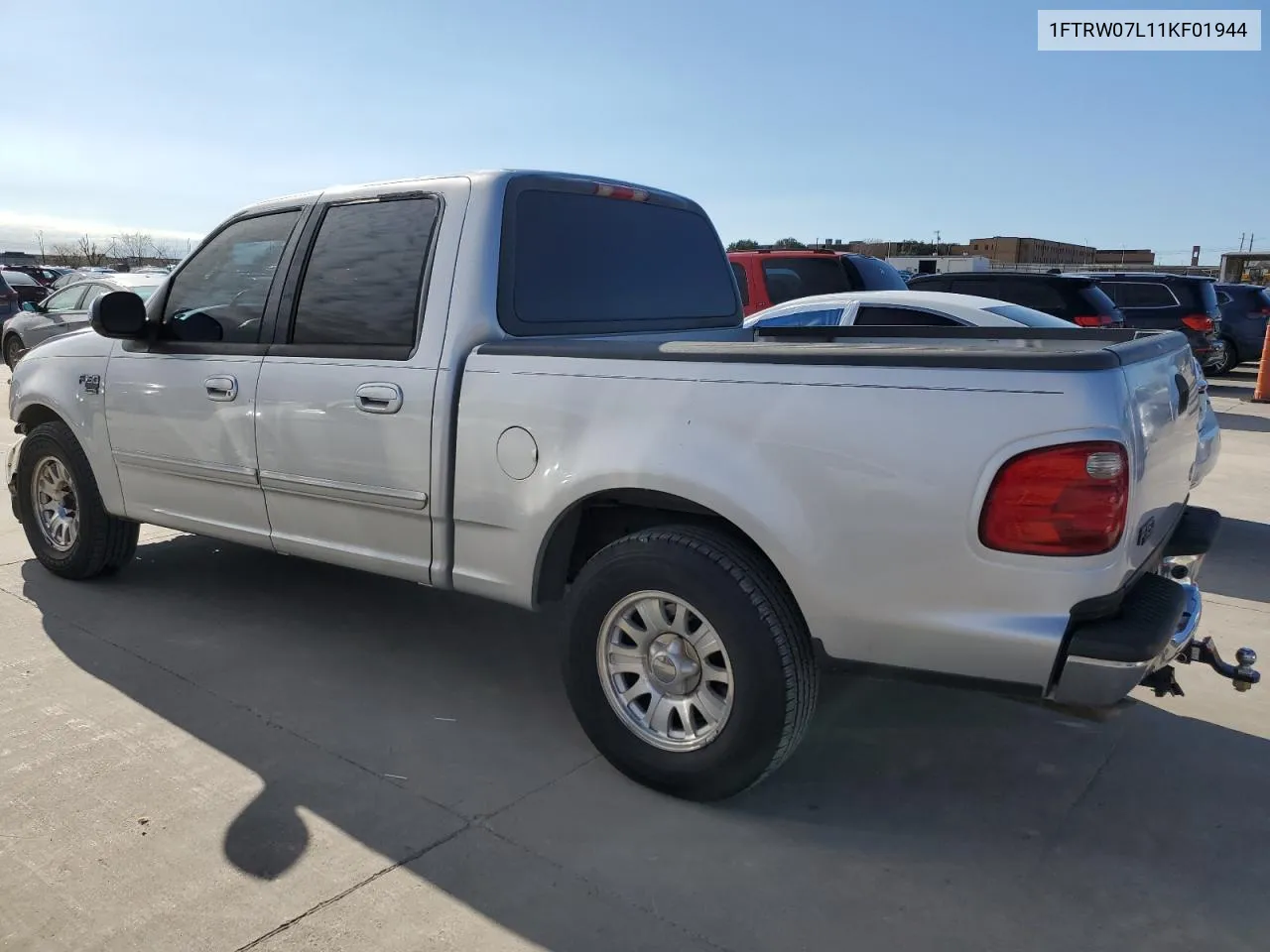 2001 Ford F150 Supercrew VIN: 1FTRW07L11KF01944 Lot: 82013113