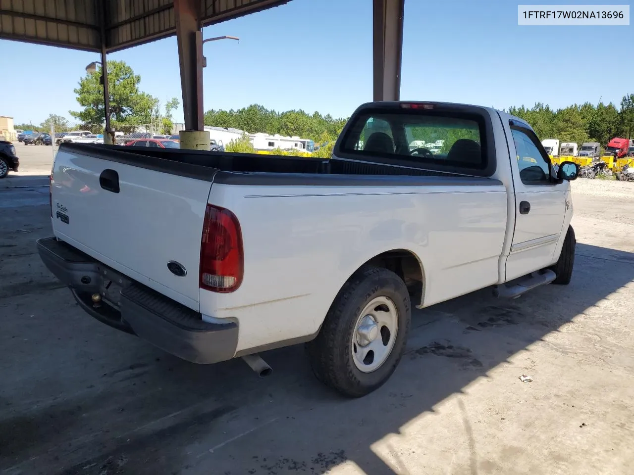 2002 Ford F150 VIN: 1FTRF17W02NA13696 Lot: 56949044