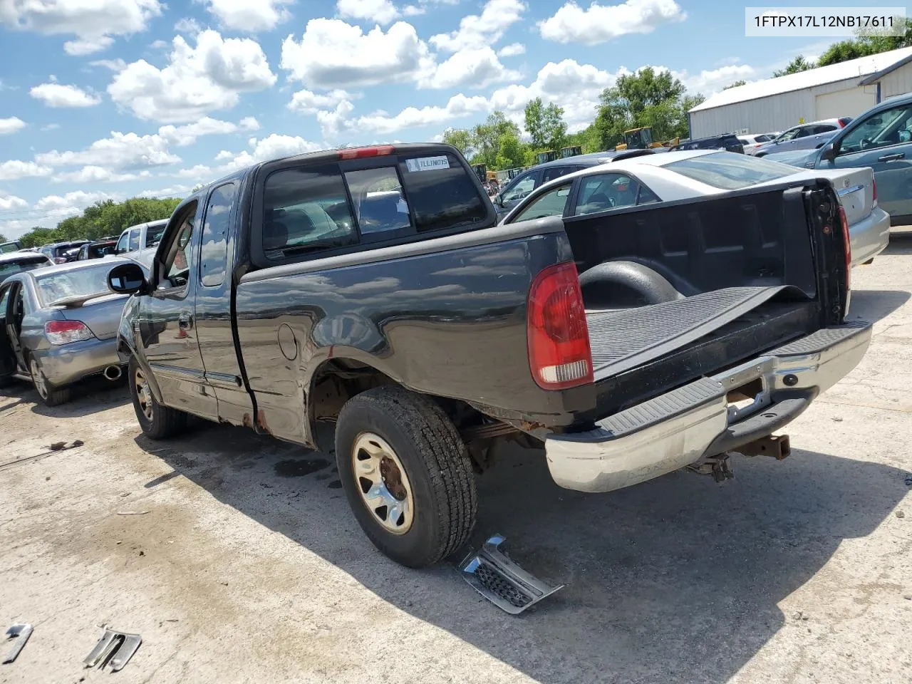 2002 Ford F150 VIN: 1FTPX17L12NB17611 Lot: 60751294