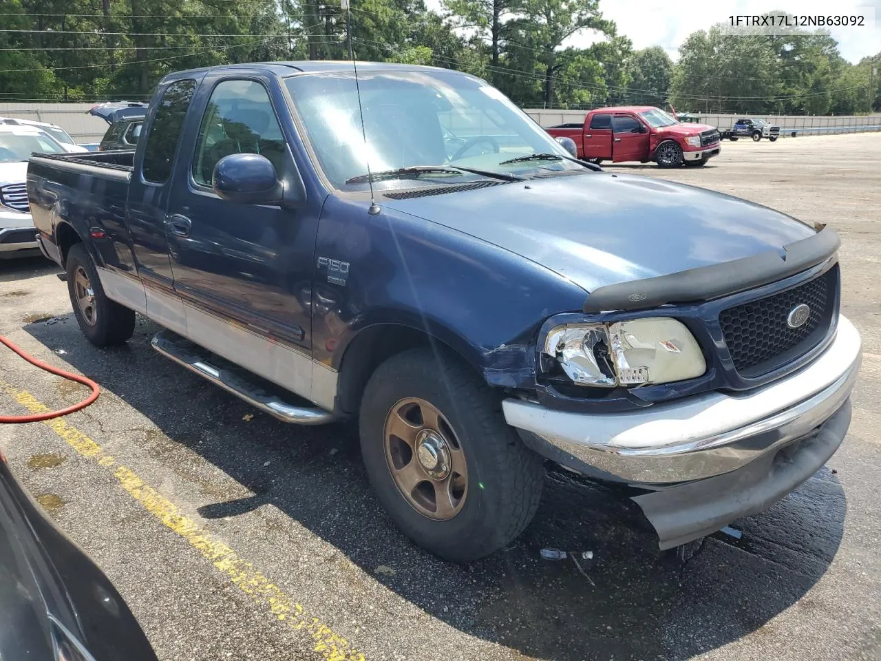 2002 Ford F150 VIN: 1FTRX17L12NB63092 Lot: 64771234