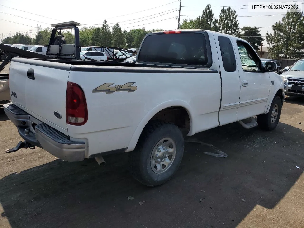 2002 Ford F150 VIN: 1FTPX18L82NA72262 Lot: 64786264