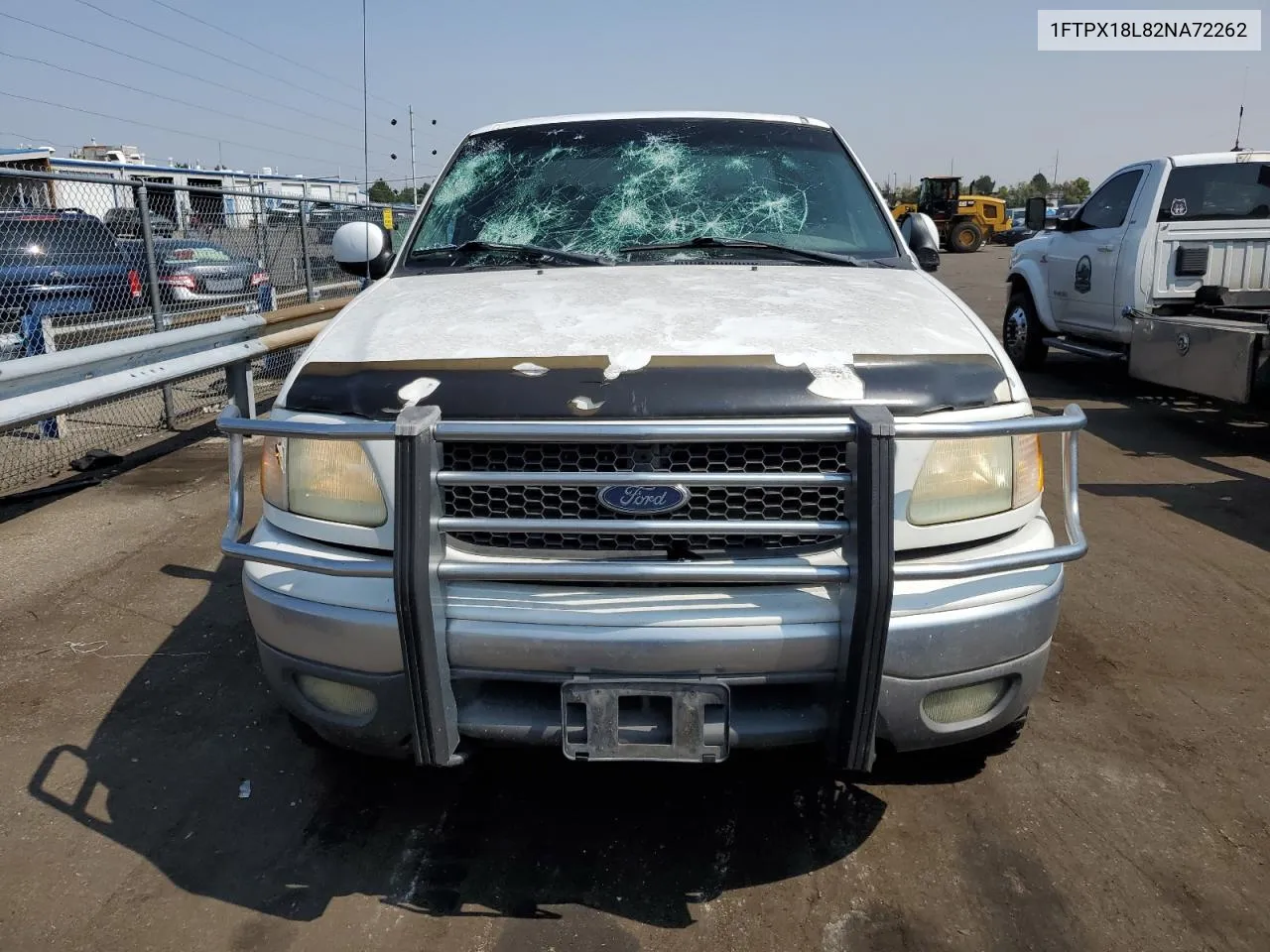 2002 Ford F150 VIN: 1FTPX18L82NA72262 Lot: 64786264