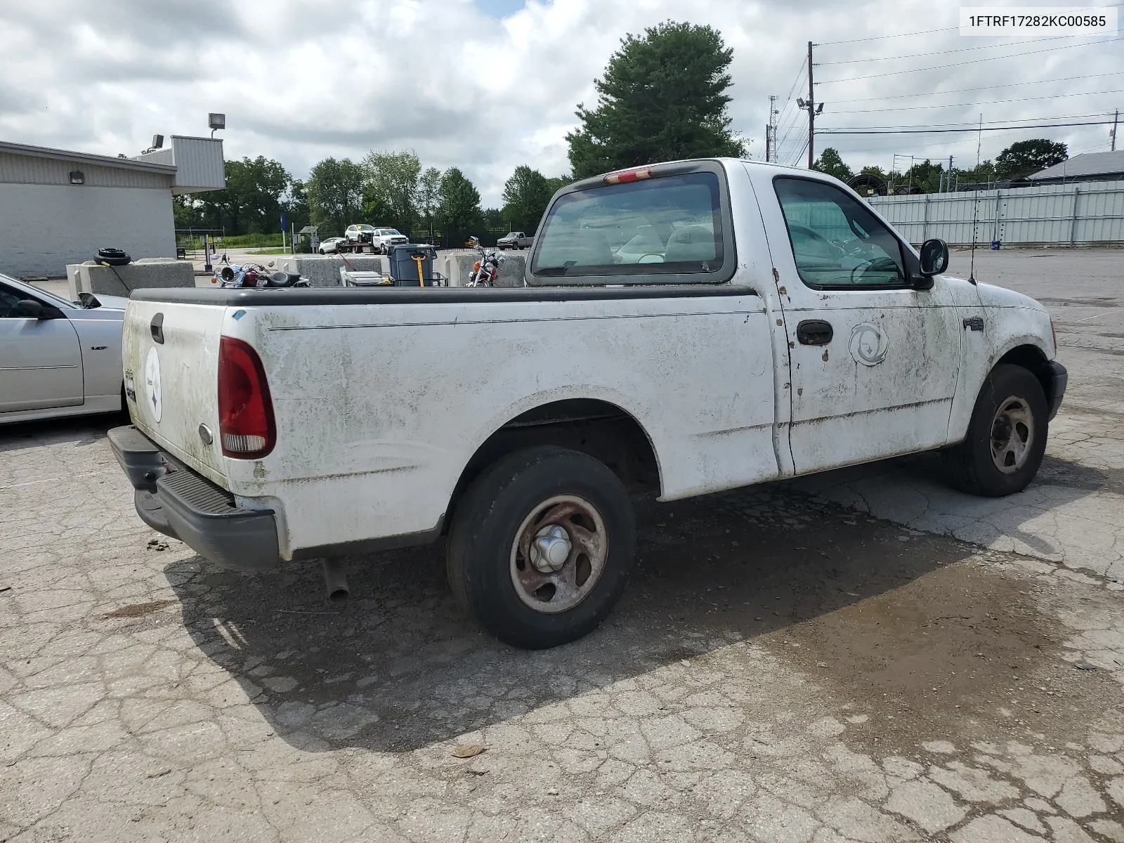 2002 Ford F150 VIN: 1FTRF17282KC00585 Lot: 65855814