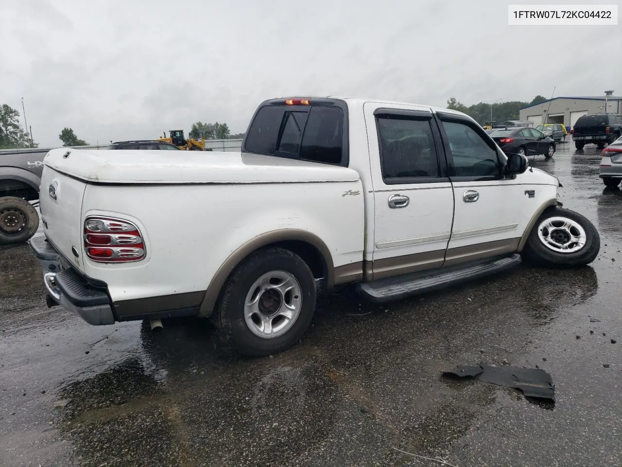 2002 Ford F150 Supercrew VIN: 1FTRW07L72KC04422 Lot: 65892874