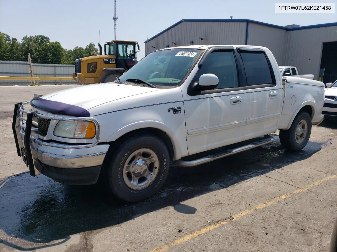 2002 Ford F150 Supercrew VIN: 1FTRW07L62KE21458 Lot: 66019464