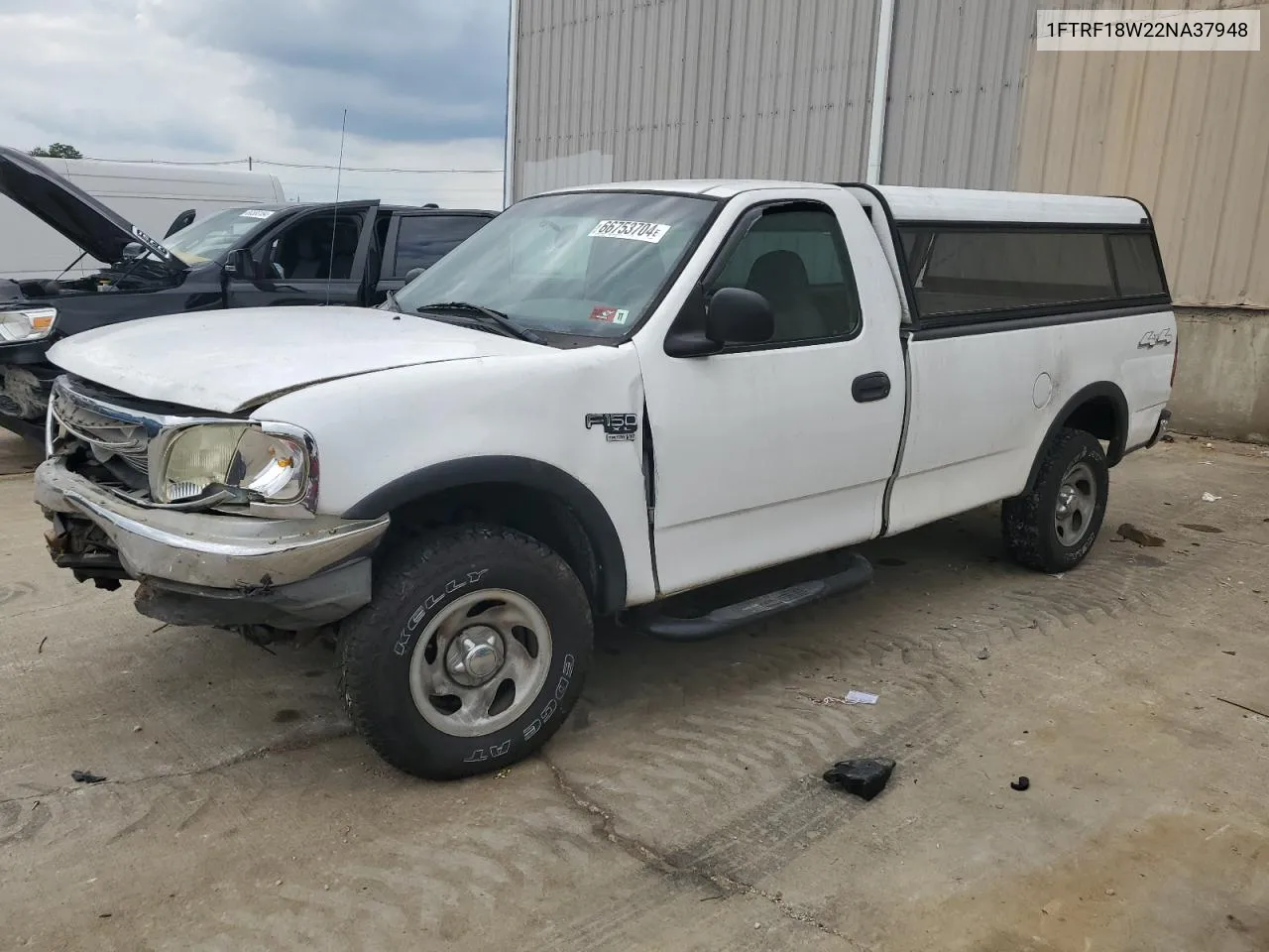 2002 Ford F150 VIN: 1FTRF18W22NA37948 Lot: 66753704