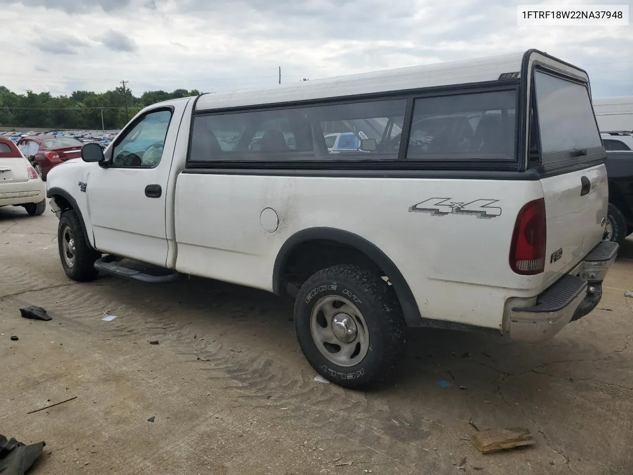 2002 Ford F150 VIN: 1FTRF18W22NA37948 Lot: 66753704