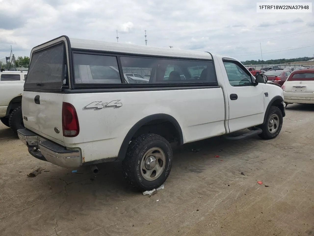 2002 Ford F150 VIN: 1FTRF18W22NA37948 Lot: 66753704