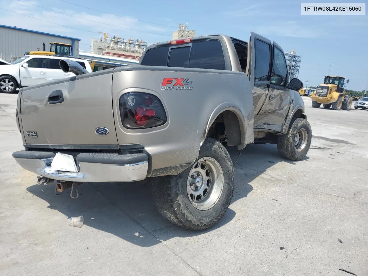 2002 Ford F150 Supercrew VIN: 1FTRW08L42KE15060 Lot: 67786144