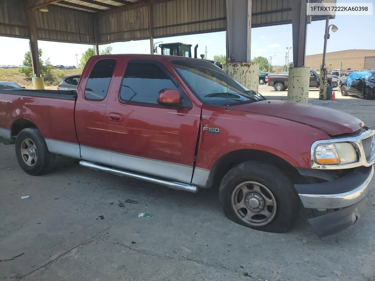 2002 Ford F150 VIN: 1FTRX17222KA60398 Lot: 68436074