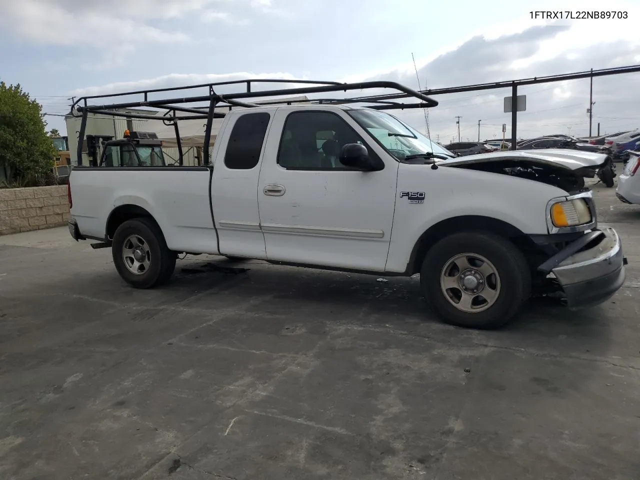 2002 Ford F150 VIN: 1FTRX17L22NB89703 Lot: 68765334