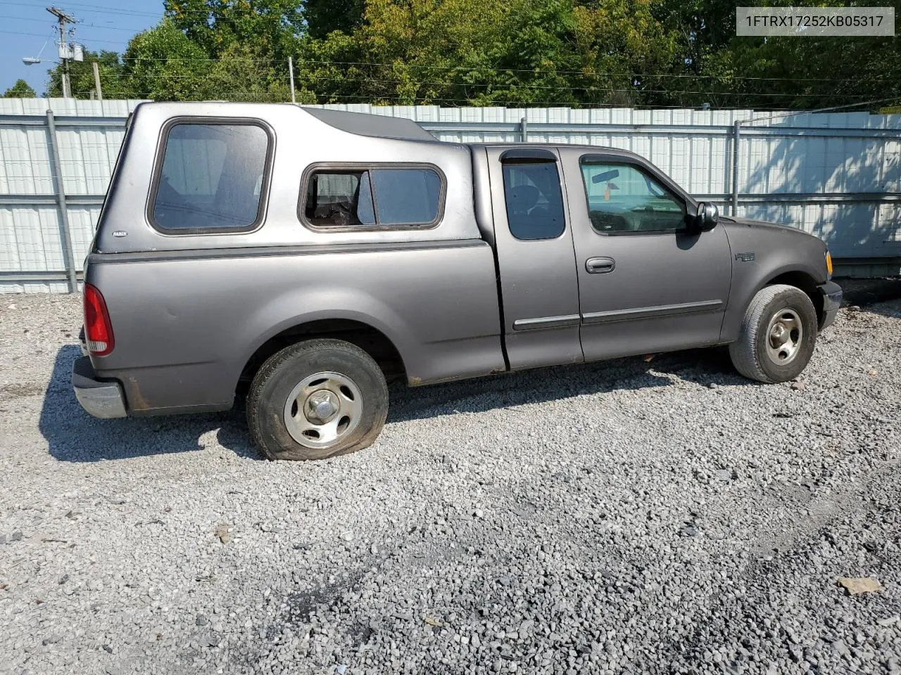 2002 Ford F150 VIN: 1FTRX17252KB05317 Lot: 68872464