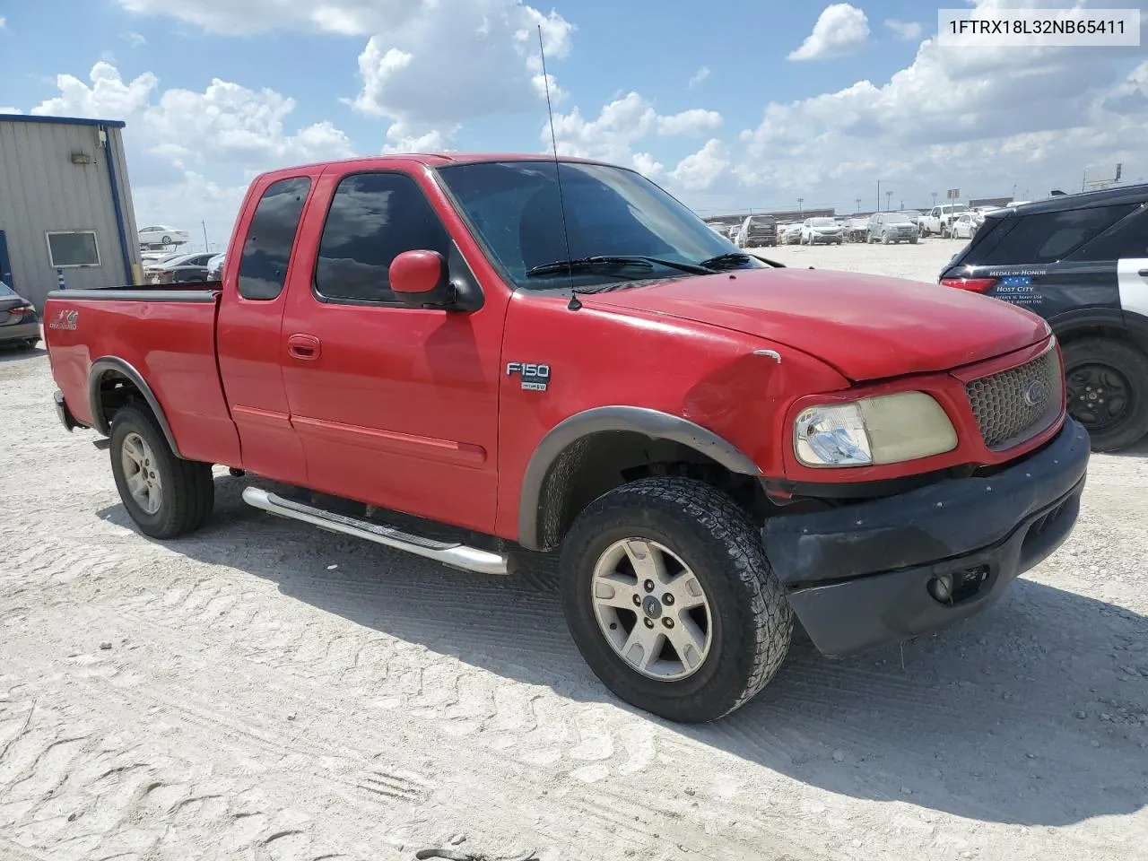 2002 Ford F150 VIN: 1FTRX18L32NB65411 Lot: 68981654