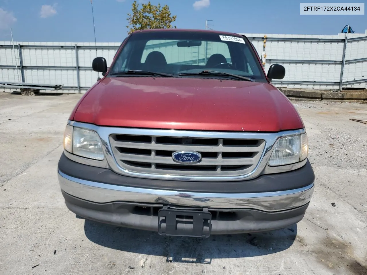 2002 Ford F150 VIN: 2FTRF172X2CA44134 Lot: 69453064