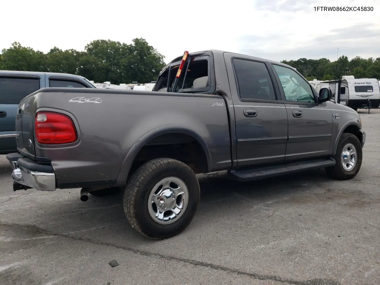 1FTRW08662KC45830 2002 Ford F150 Supercrew