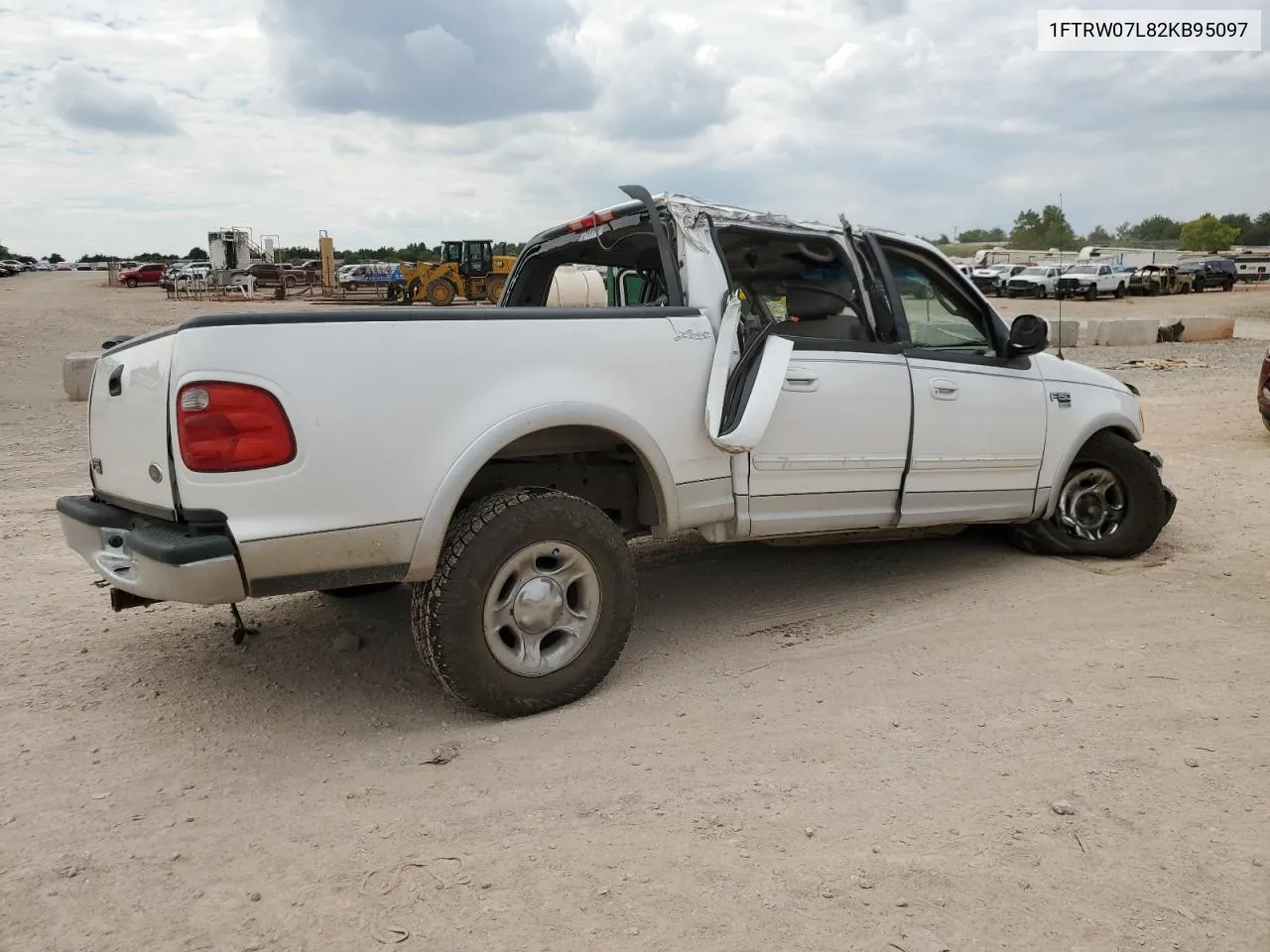 2002 Ford F150 Supercrew VIN: 1FTRW07L82KB95097 Lot: 69795764