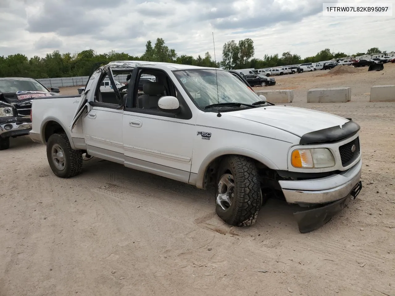 2002 Ford F150 Supercrew VIN: 1FTRW07L82KB95097 Lot: 69795764