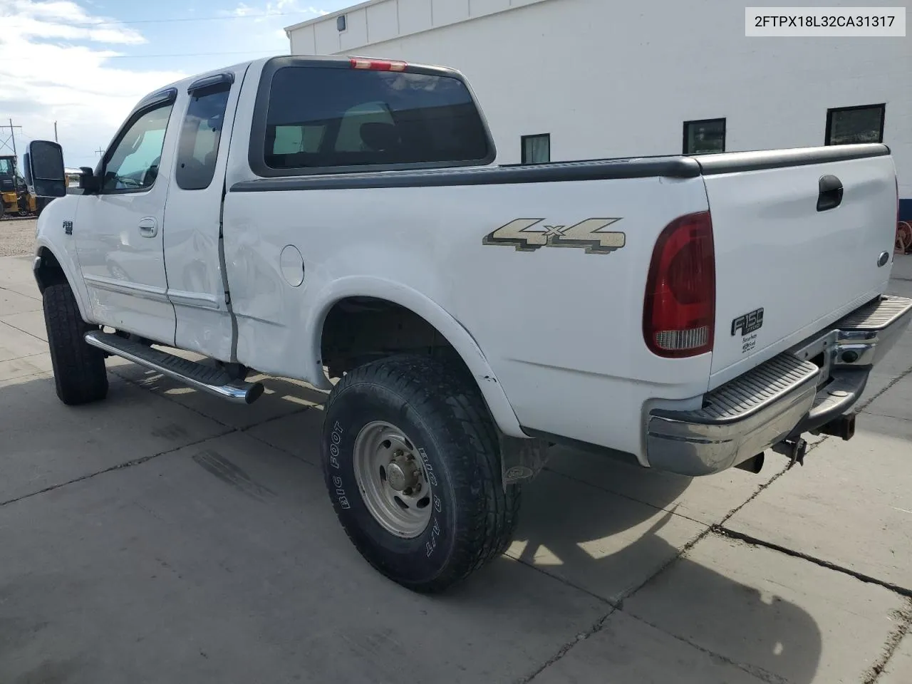 2002 Ford F150 VIN: 2FTPX18L32CA31317 Lot: 69852684