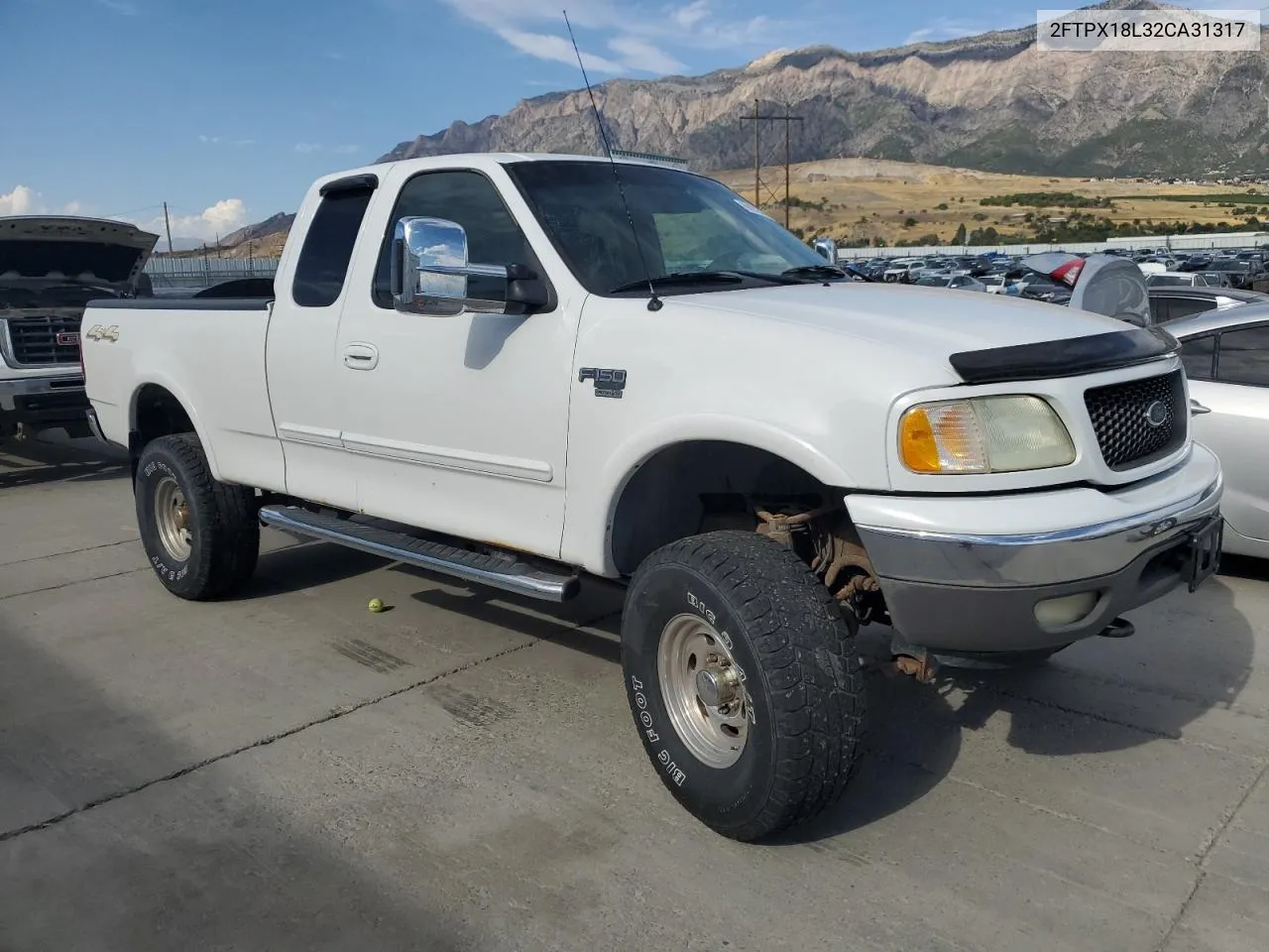 2002 Ford F150 VIN: 2FTPX18L32CA31317 Lot: 69852684