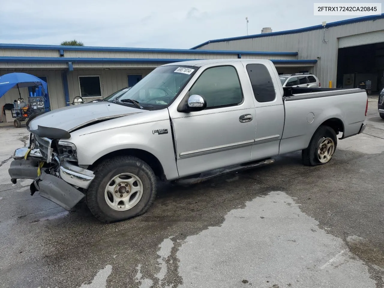 2002 Ford F150 VIN: 2FTRX17242CA20845 Lot: 69871014