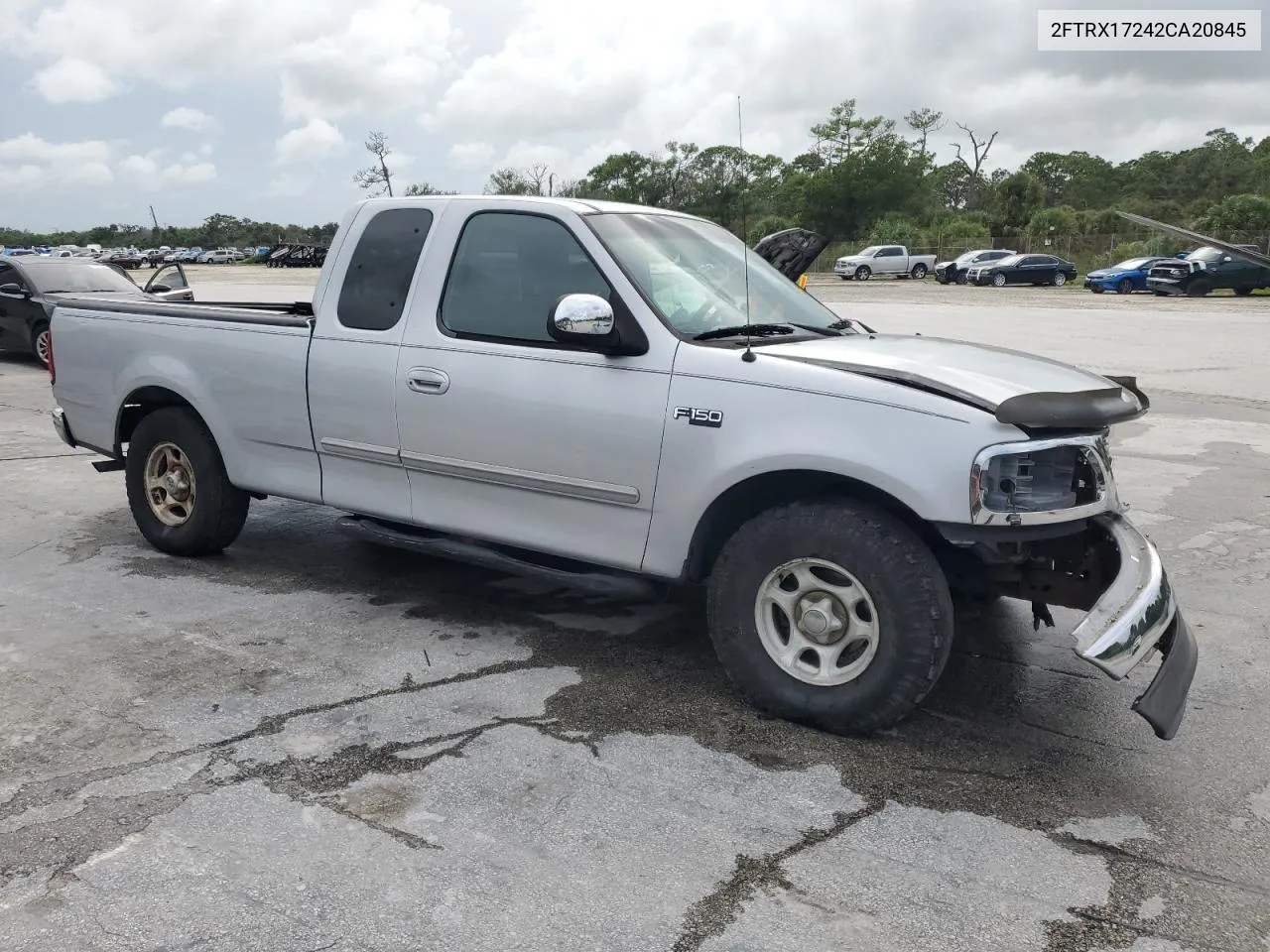 2002 Ford F150 VIN: 2FTRX17242CA20845 Lot: 69871014