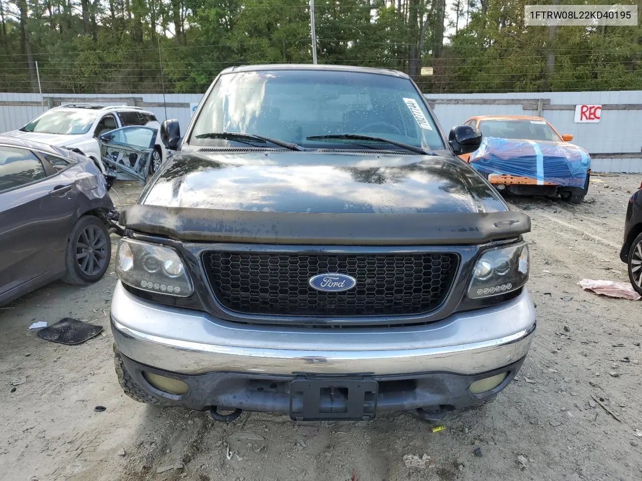 2002 Ford F150 Supercrew VIN: 1FTRW08L22KD40195 Lot: 70277744