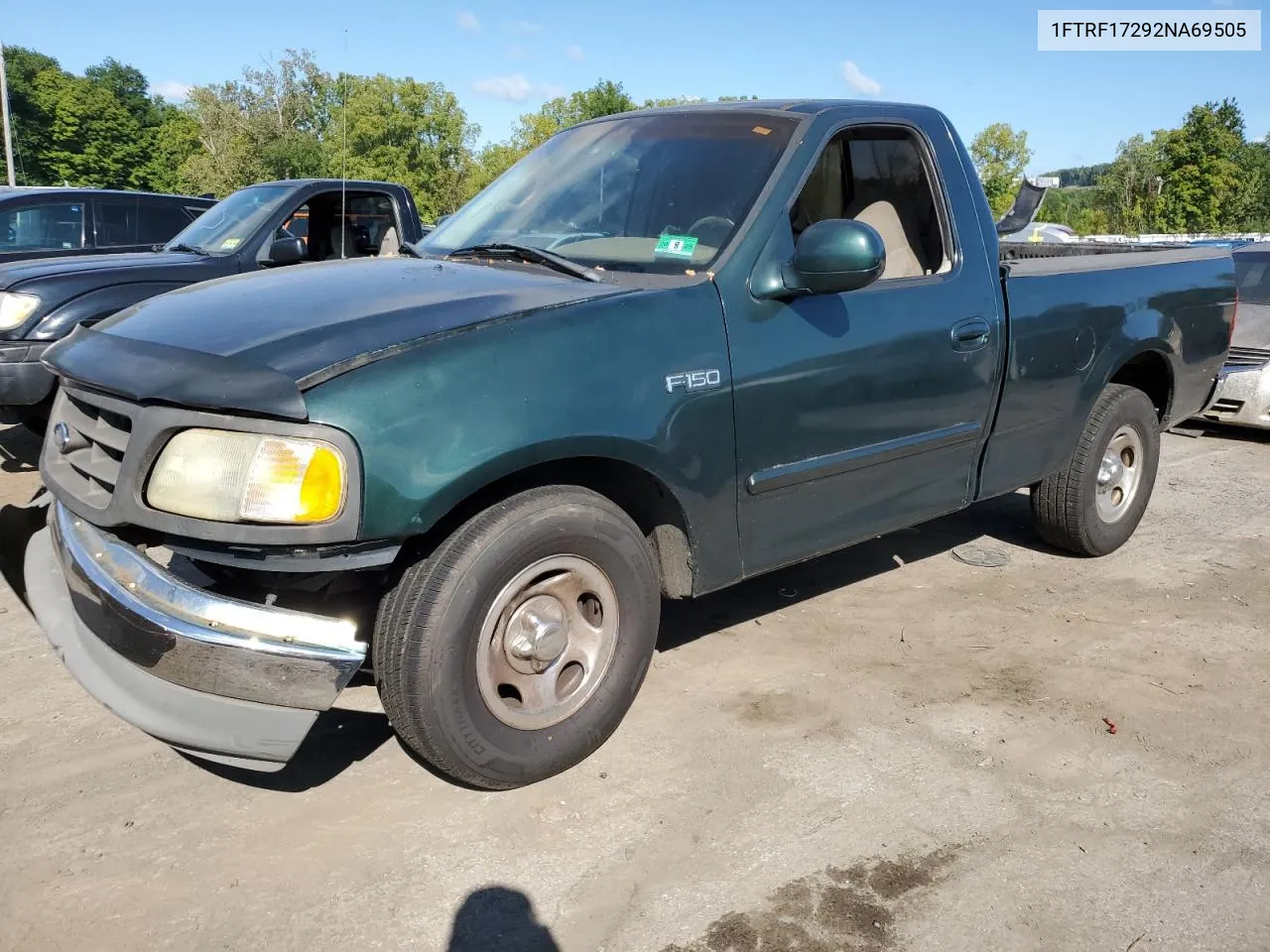 2002 Ford F150 VIN: 1FTRF17292NA69505 Lot: 70287194