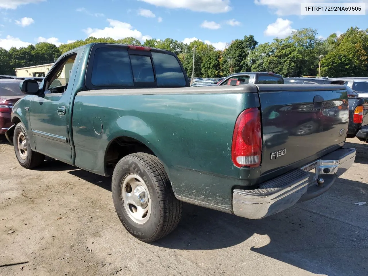 2002 Ford F150 VIN: 1FTRF17292NA69505 Lot: 70287194