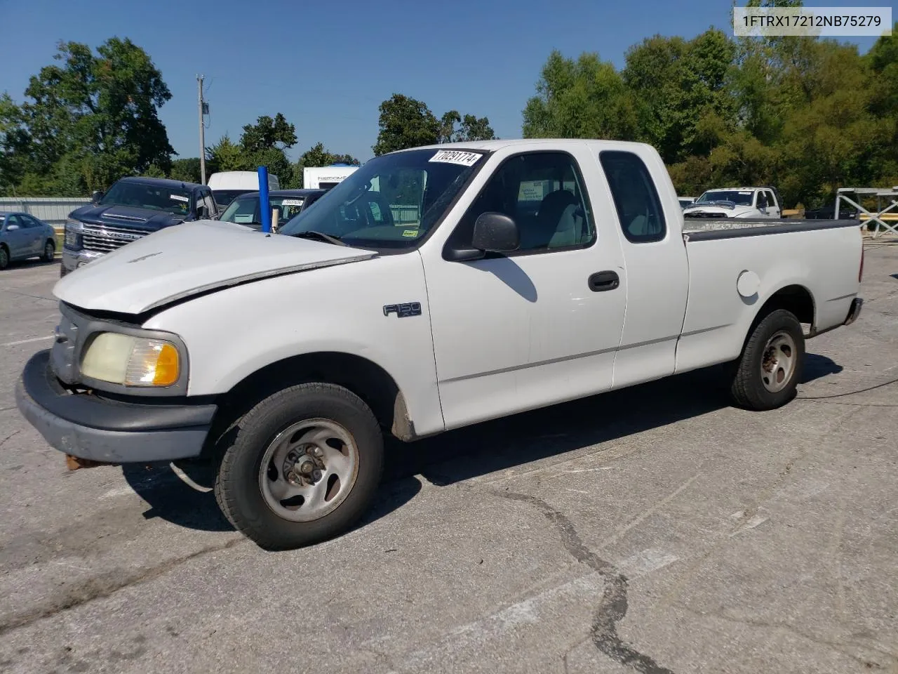 2002 Ford F150 VIN: 1FTRX17212NB75279 Lot: 70291774