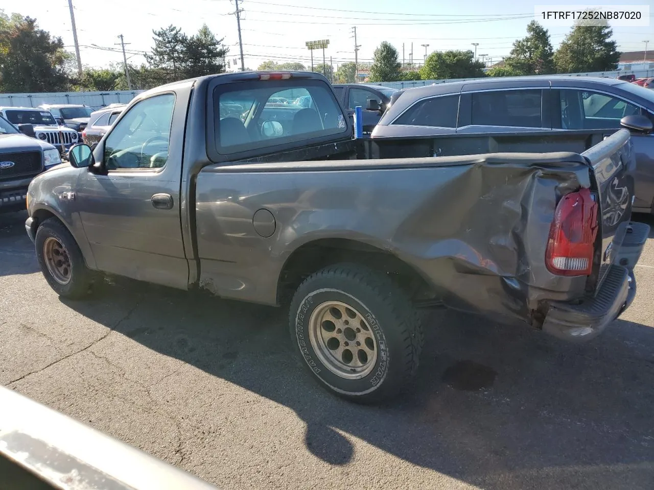 2002 Ford F150 VIN: 1FTRF17252NB87020 Lot: 70683174