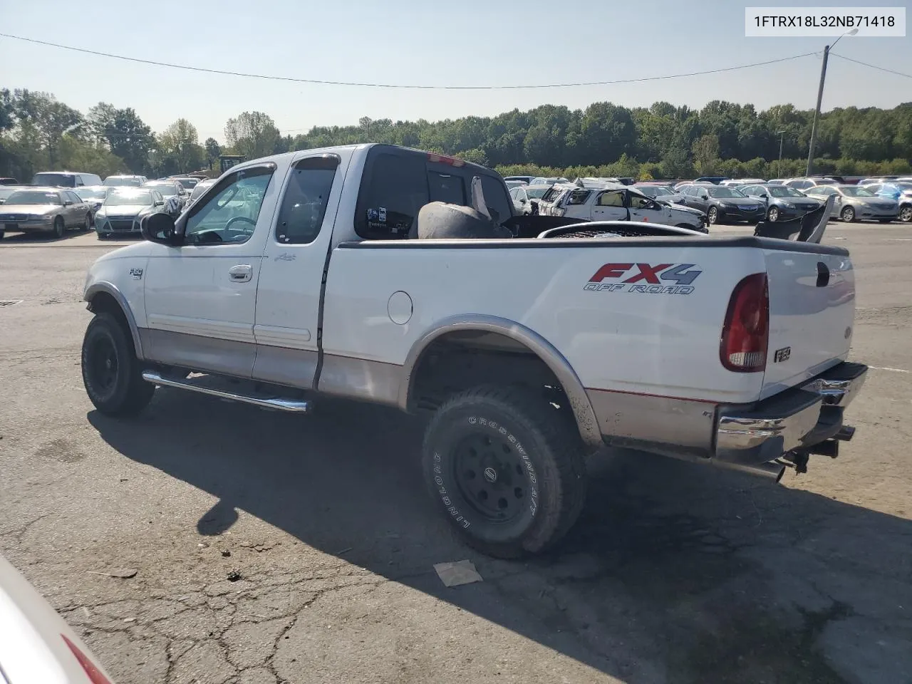 2002 Ford F150 VIN: 1FTRX18L32NB71418 Lot: 70779124