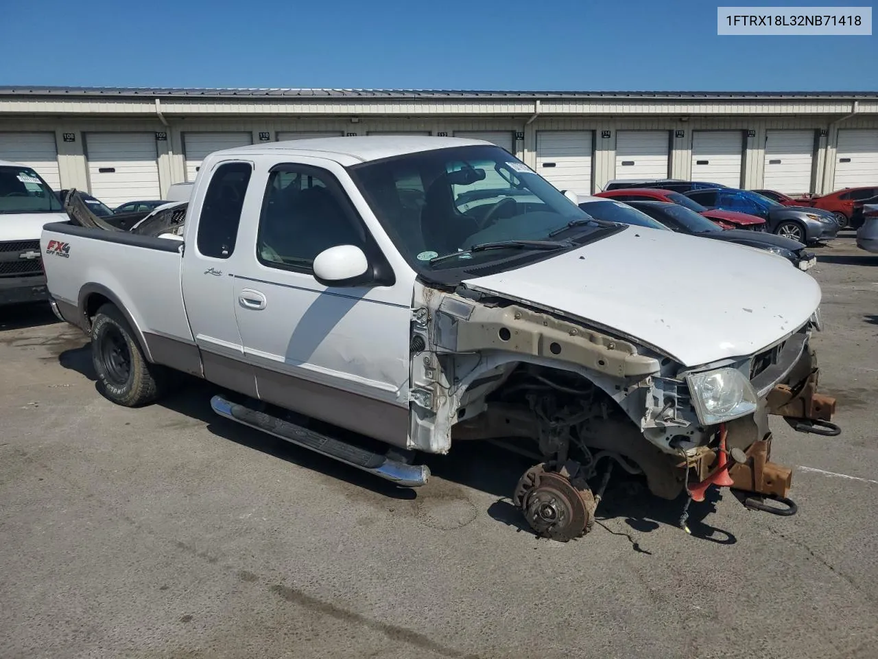 2002 Ford F150 VIN: 1FTRX18L32NB71418 Lot: 70779124